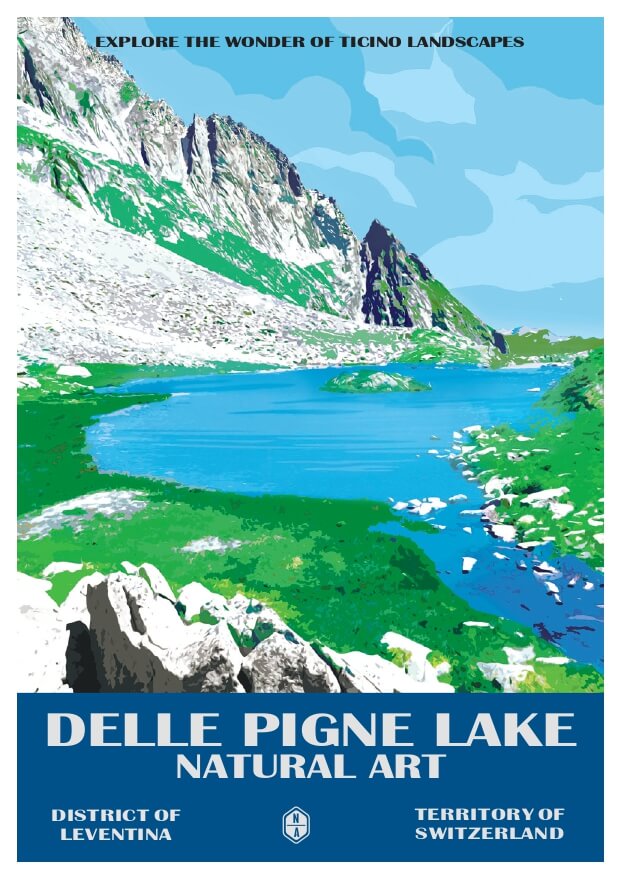 Natural Art - Delle Pigne Lake